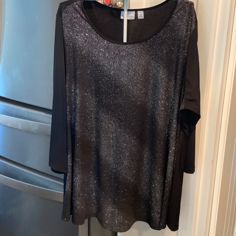 Kim Rogers‎ curvy a line sparkle tunic. Never worn